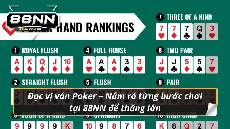 Poker 88NN – Đã Vào Là Không Lối Thoát 3 Poker 88NN – Mỗi lá bài lật lên là một lần tâm lý và chiến thuật va chạm.
